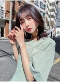 切りっぱなしボブ 外ハネ レイヤー