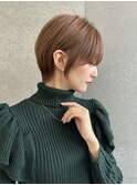 大人ショート/小顔ヘア/ショートカット/ショートヘア/30代40代