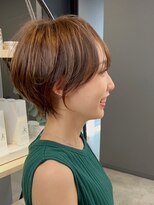 ジアン テラス(GIEN TERRASSE)&nbsp;丸みショート×インナーカラー