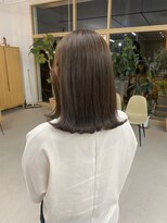 ミリ 奈良店(mm) くすみベージュ/髪質改善/近鉄奈良