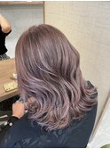 30代40代50代【白髪ぼかし】ピンクベージュ/ベージュピンク