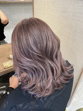 エイミー バイ ハセ(Aimee by HASE) 30代40代50代【白髪ぼかし】ピンクベージュ/ベージュピンク