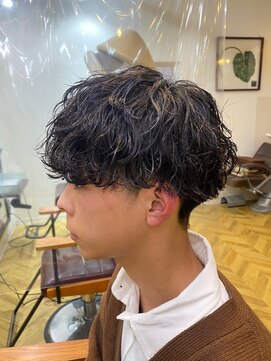 ガオプロデュースバイレボ(gao produced by revo) 【曽我尾真生】波巻きパーマ/メンズパーマ/マッシュパーマ