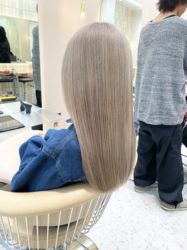 ロンドシェリ 仙台(Lond Cheri) ホワイトベージュ/ケアブリーチ/グレーベージュ/ハイトーン