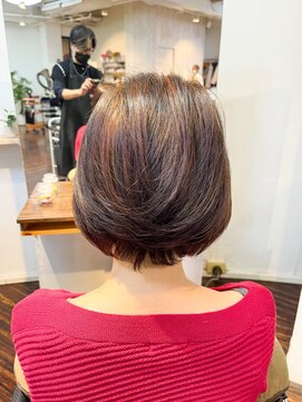 アトリエアルシュ(atelier ARCHE) ヘナ染めでも明るい髪色にできます！ハイライト,メッシュ