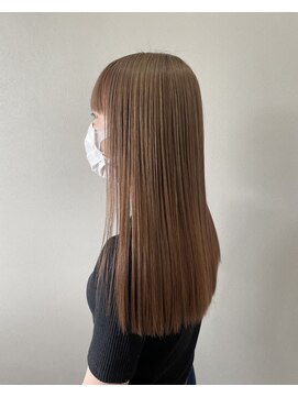リブール 西尾店(libuR) ロング／トリートメント／西尾／碧南／髪質改善／ベージュ