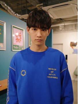 ヨー(Yoh-) 【メンズマッシュ/阿部達哉】パーマ/メンズ/無造作/スパイラル