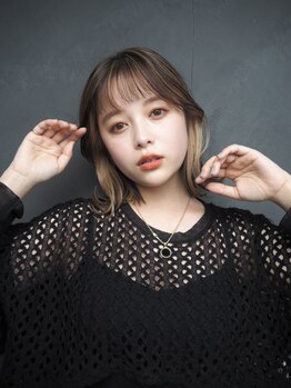 トーン(tone)の写真/【小顔×ふんわりシルエット】アレンジ自在だけど乾かすだけで可愛い♪顔周りのラインを計算したカットが◎