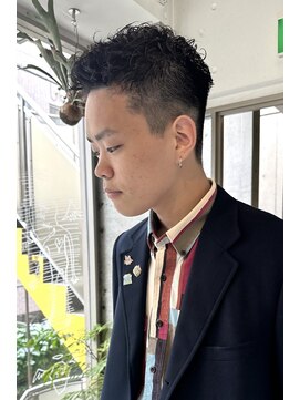 ビビト(bibito) bibito men's very short nuance perm メンズ メンズパーマ