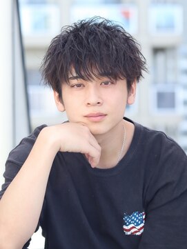 プルーブトウキョウ 渋谷(PROVE TOKYO) ソフトツイストパーマ刈り上げマッシュ軽め無造作