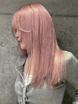 ソル オモテサンドウ 表参道 青山(SOL . OMOTESANDO) ミルクティーベージュダブルカラーグレージュカラーハイライト