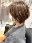 ★イメチェンワイドバング美髪似合わせカットくびれショート 312