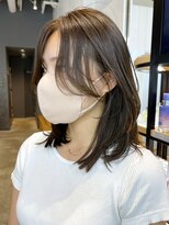 くびれヘア美髪ミディアム_ba413952