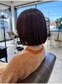 肩上内巻きボブ