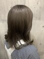 リティアンドビューティースタジオモッズシブヤ(LITTY&beauty studio M.O.D shibuya)&nbsp;柔らかいお色味、透明感、艶カラーが得意です＊（ブリーチなし）