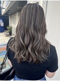 コントラストハイライト/グレージュ/20代30代40代