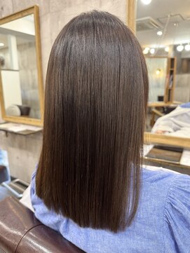 アムレヘアーエタ(amule hair eta) 【amule hair eta】ツヤ仕上がり！髪質改善/30代 40代