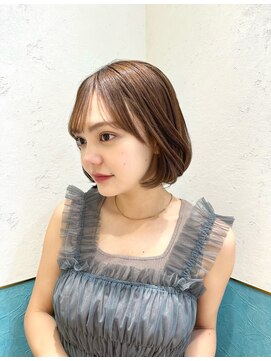ロンド レグリーズ 立川(Lond leglise) くびれヘア/顔周り/韓国/ボブ/レイヤーカット/前髪/カラー/立川