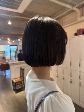 テラス 銀座(terrace) 首が綺麗に見えるボブ_Kimika