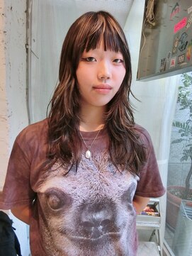 ノラ シブヤ(NORA) ☆デザインカラーハイライトブロックカラーブリーチカラー