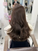 ハピネス 梅田茶屋町店(HAPPINESS)&nbsp;韓国風/レイヤーカット/顔周り/顔まわり/髪質改善/ベージュ