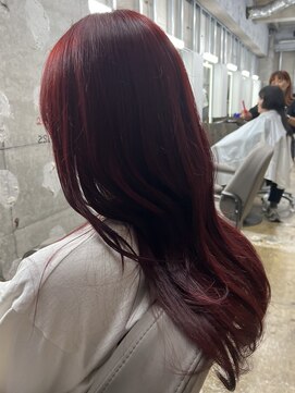 ユーアールキャッスル(UR CASTLE) 赤　レッド　ブリーチ無し