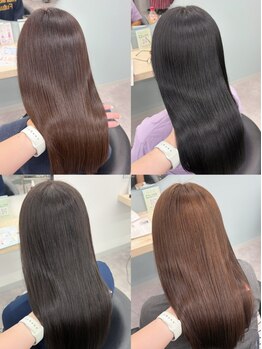ケシキ(keshiki)の写真/《オージュアソムリエ在籍》髪質改善が得意なsalon‘’keshiki‘’髪の芯から徹底補修し艶美ヘアに♪