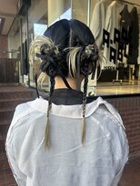 ノラ ヘアーサロン(NORA HAIR SALON)&nbsp;【池崎】モード×ガーリーmixツインアレンジ