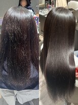 ユナイテッドビューティーウェストコースト(UNITED BEAUTY WEST COAST) 【ビフォーアフターあり】縮毛矯正/髪質改善/うるツヤストレート