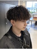 縦落ちスパイラルパーマ
