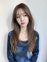 ケーツー エソラ池袋店(K-two)&nbsp;大人ロング×レイヤー*フェイスレイヤーカット*髪質改善*顔周り