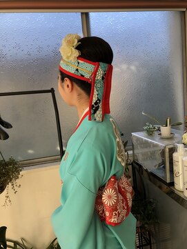 松浦美粧院 よさこい祭り◇ヘアセット
