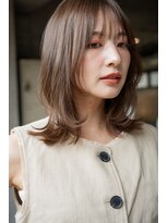 エインアンリー 明治神宮前(AIN.ANLY.)&nbsp;毛先パーマ、ニュアンスパーマ、ミディアムパーマ、ゆるめパーマ