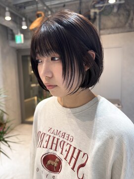 ムクコア(Muk CORE) 顔まわり小顔レイヤーボブカット