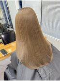 ブリーチなしダブルカラー　ヘーゼルベージュ　haruto