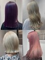 ヘアーサロン キー(Hair salon key)&nbsp;通って頂けるとブリーチカラーも綺麗に入ります♪