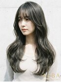 ワンホンレイヤー/ミルクティーブロンド/ダークブルー/三鷹