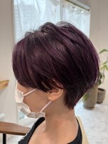 アントワープヘアー 知多半田駅前店(Antwerp hair)&nbsp;ディープパープルハンサムショート