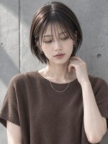 ペチカバイエント(petica by emt)&nbsp;黒髪ショート/顔周りレイヤー/前髪あり/大人女性/小顔