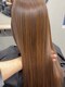 ファーストヘアサロン(1st hair salon)の写真/・トレンドの韓国風レイヤーカットと相性抜群!ナチュラルなストレートで、毛先までまとまる美しい艶髪へ。