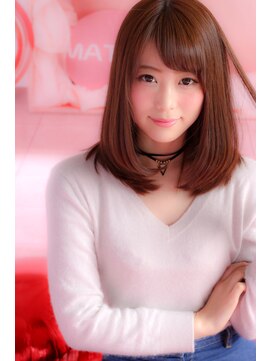 マーリャヘアー(mallia hair) malliaおすすめ☆さらつや小顔ミディアム