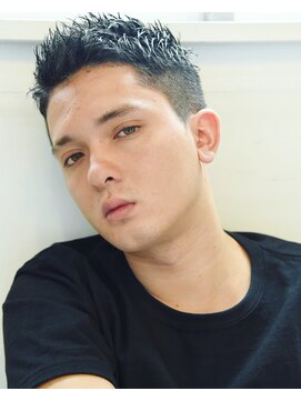 ユノ(juno) ベリショツーブロックパーマ＜ビジカジ　セミウェット＞