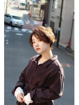 オブヘアー 鷺沼店(Of HAIR)&nbsp;k.ショートウェーブ スタイル