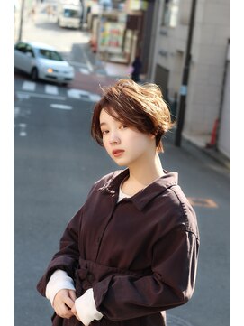 オブヘアー 鷺沼店(Of HAIR) k.ショートウェーブ スタイル