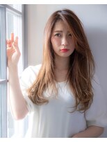 ソワン ド ブランシュ ライフ 八戸ノ里店(Soin de Blanche LIFE) 大人ガーリーヘアスタイル×ベージュカラー◎30代40代50代