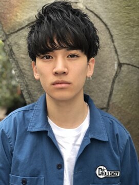 ローハ アゲオ(Lowha -ageo-) 学生から社会人までOKなマッシュカジュアルパーマ