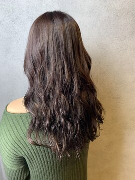 ヘアサロンM 新宿 ラベンダーグレージュ