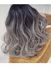 【VIP割☆ダブルカラー】CUT+バレイヤージュカラー+ヘアエステ