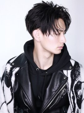 リップス 表参道店(LIPPS) 刈り上げツーブロック緩めスパイラルパーマ