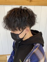 アメラボ(AmeLab)&nbsp;【人気爆発】ツイストスパイラルの刈り上げマッシュ